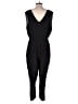 Assorted Brands Solid Black Jumpsuit Size 8 - photo 2