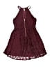 Bardot 100% Polyester Burgundy Dress Size 16 - photo 2