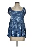 Torrid Blue Short Sleeve Top Size Sm Plus - photo 1