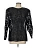 Evan Picone Black Long Sleeve Blouse Size 12 - photo 1