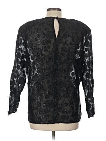Evan Picone Long Sleeve Blouse (view 2)