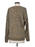 Nine Britton Animal Print Brown Pullover Sweater Size S - photo 2