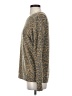 Nine Britton Animal Print Brown Pullover Sweater Size S - photo 5