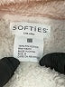 Softies 100% Polyester Ivory Faux Fur Jacket Size M - photo 6