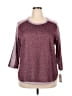 Cathy Daniels Burgundy Pullover Sweater Size XXL - photo 1