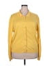 Assorted Brands 100% Cotton Yellow Cardigan Size 3X - photo 1