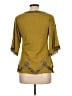 Vertigo Paris Gold Green Short Sleeve Blouse Size L (estimated) - photo 2