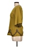 Vertigo Paris Gold Green Short Sleeve Blouse Size L (estimated) - photo 5