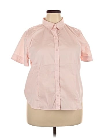 Liz Claiborne Short Sleeve Button-Down Shirt (view 1)