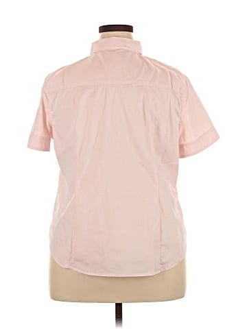 Liz Claiborne Short Sleeve Button-Down Shirt (view 2)