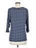 Tart Blue 3/4 Sleeve Blouse Size M - photo 2