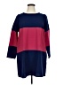 BB Dakota Color Block Blue Casual Dress Size 1X - photo 1