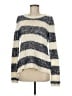 Tabitha Stripes Ivory Blue Pullover Sweater Size M - photo 1