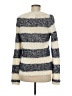 Tabitha Stripes Ivory Blue Pullover Sweater Size M - photo 2