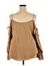 YOINS Brown 3/4 Sleeve Blouse Size XXL - photo 2