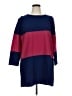 BB Dakota Color Block Blue Casual Dress Size 1X - photo 1