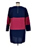 BB Dakota Color Block Blue Casual Dress Size 1X - photo 2