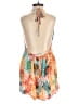 Some Days Lovin 100% Viscose Tropical Orange Romper Size XS - photo 2