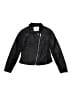 Justice 100% Polyurethane Solid Black Jacket Size 8 - photo 1