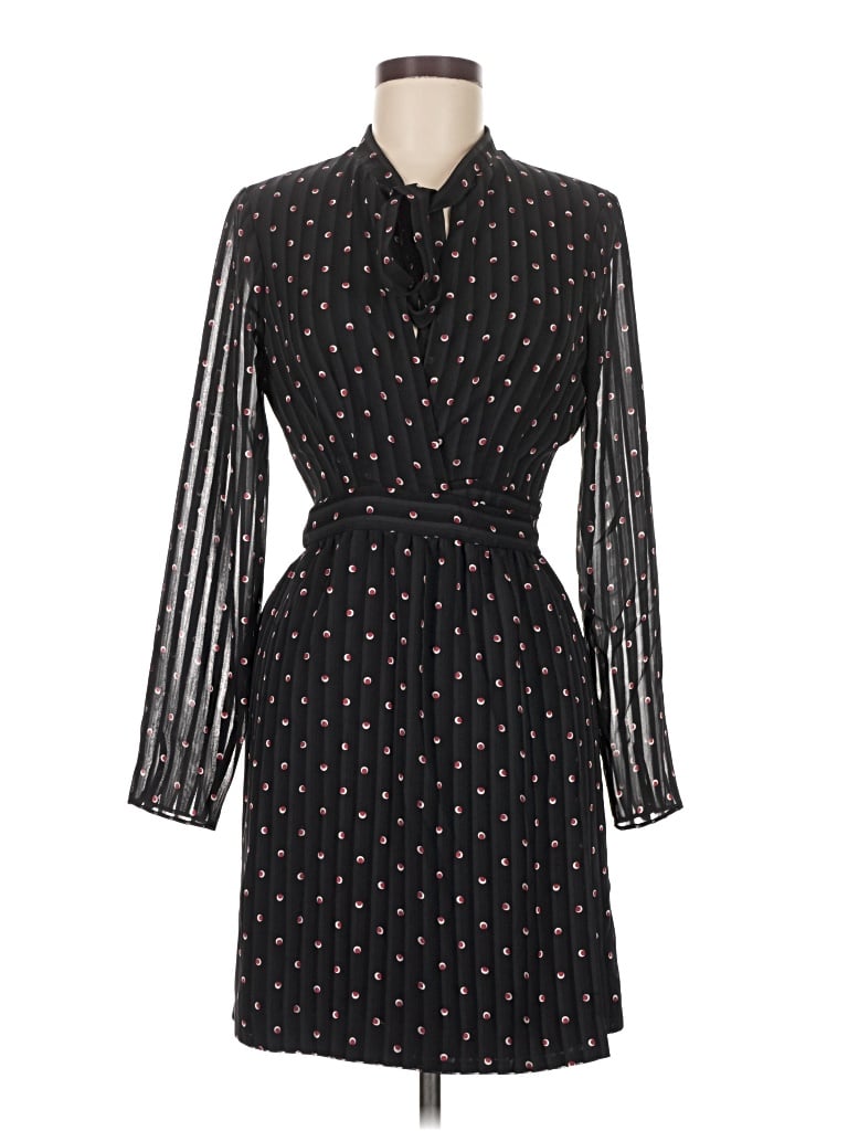 Pre-owned Alexis Casual Dress In Black