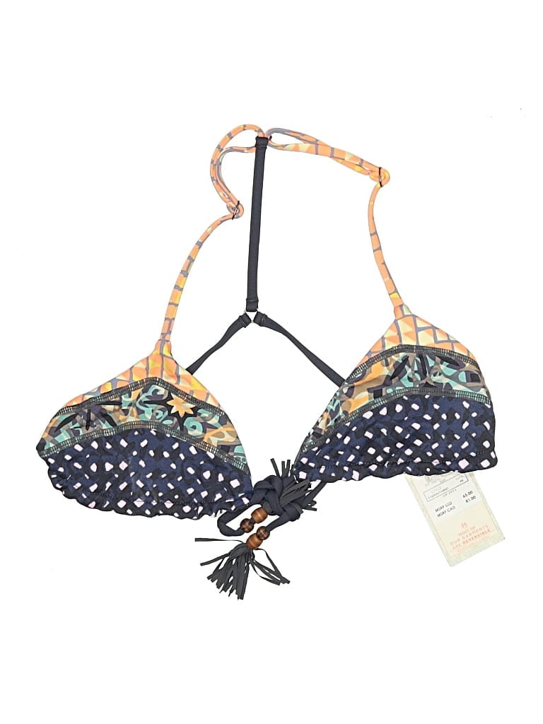 Pre-owned Maaji Swimsuit Top Blue Swimwear