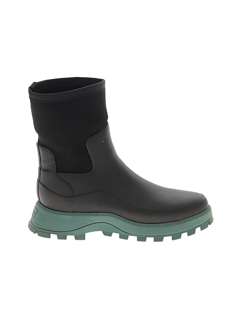 Pre-owned Hunter Rain Boots In Black