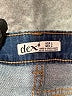 Dex Color Block Blue Jeans Size L (youth) - photo 3