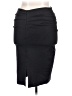 GUNEX Solid Black Casual Skirt Size 10 - photo 2