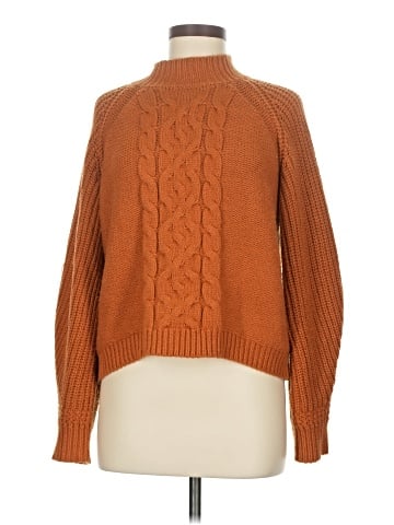 Blue Rain Turtleneck Sweater (view 1)