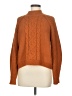 Blue Rain Orange Turtleneck Sweater Size M - photo 1