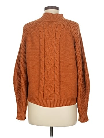 Blue Rain Turtleneck Sweater (view 2)
