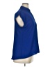 The Limited 100% Polyester Blue Short Sleeve Blouse Size XL - photo 4