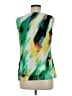 Calvin Klein Green Sleeveless Blouse Size M - photo 2