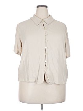 Impressions Short Sleeve Blouse