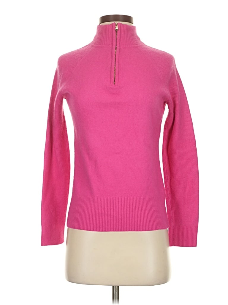 Pre-owned Vineyard Vines Turtleneck Sweater In Pink