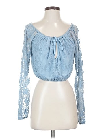 Honey Punch Long Sleeve Blouse (view 1)