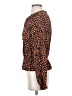 Sanctuary 100% Rayon Animal Print Brown Long Sleeve Blouse Size S - photo 5