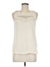 J.Crew Ivory Sleeveless Blouse Size M - photo 1