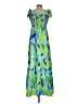 Unbranded Tropical Green Casual Dress Size XS (estimated) - photo 2