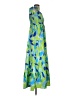 Unbranded Tropical Green Casual Dress Size XS (estimated) - photo 4
