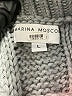 Marina Moscone Gray Turtleneck Sweater Size L - photo 7