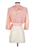 AMUR 100% Recycled Polyester Pink 3/4 Sleeve Blouse Size S - photo 2