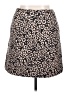 Ann Taylor LOFT Animal Print Brown Casual Skirt Size 14 - photo 2