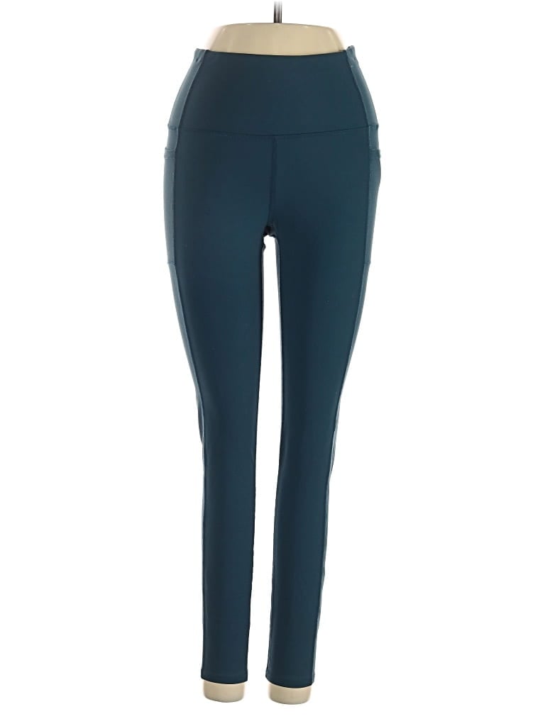 Pre-owned Skechers Active Pants In Teal