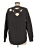 Poof! 100% Polyester Gray Pullover Sweater Size M - photo 2