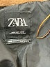 Zara 100% Recycled Polyester Brown Coat Size S - photo 6