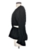 Something Navy Black 3/4 Sleeve Blouse Size S - photo 5