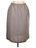 Venus 100% Polyester Solid Gray Formal Skirt Size 14 - photo 1