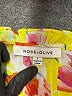 Rose + Olive 100% Polyester Yellow Sleeveless Blouse Size L - photo 6
