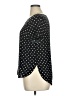 Cj Banks Polka Dots Black Short Sleeve Top Size 0X - photo 5